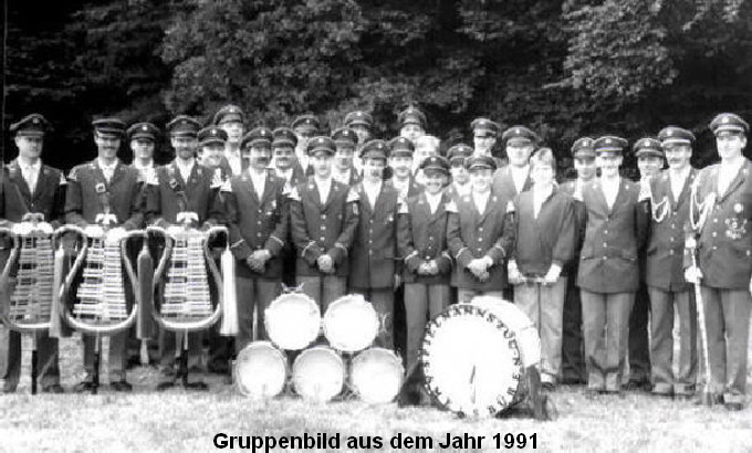 Gruppenbild aus dem Jahr 1991